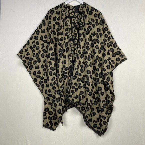 Lane Bryant Tops - Lane Bryant Women's ONE SIZE Animal Print Leopard‎ Cardigan Kimono (Fits 1-3XL)